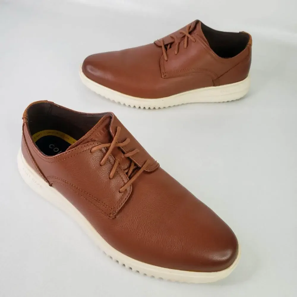 Cole Haan Grand Oxford Shoes Mens Size 9 British Tan Brown